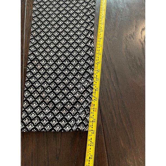 Chico's Black and White Straight Leg Pants - Picture 8 of 8